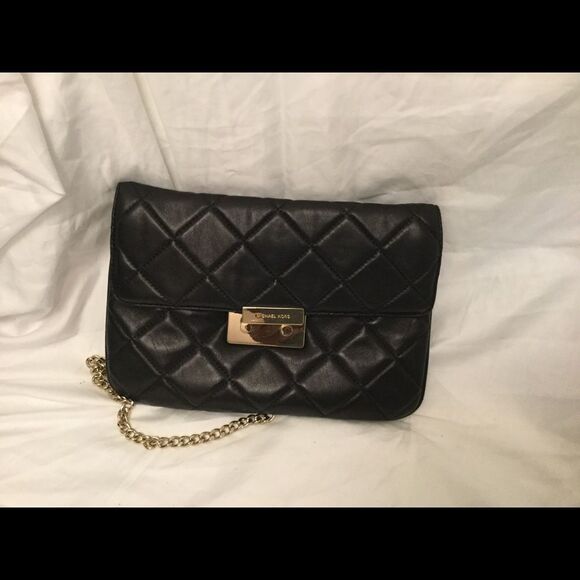 MICHAEL Michael Kors Quilted Soft Leather Flap Bag - Picture 1 of 10